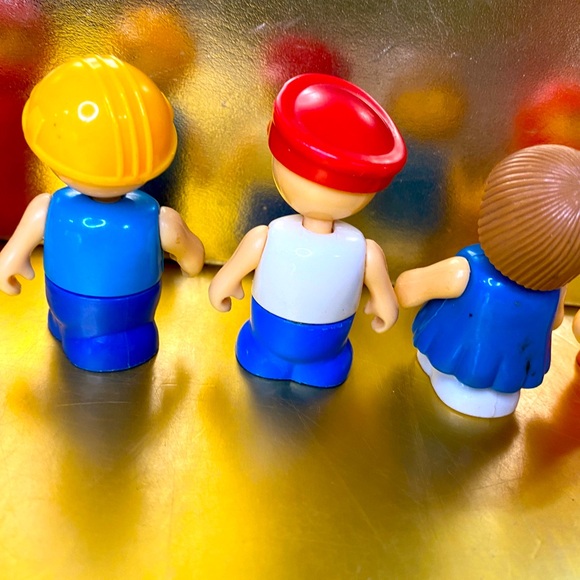 PLAYSKOOL LIL PLAYMATES 80’s GIRL, BOY, CONSTRUCTION WORKER, SPACE ASTRONAUTS 5 - Picture 9 of 11